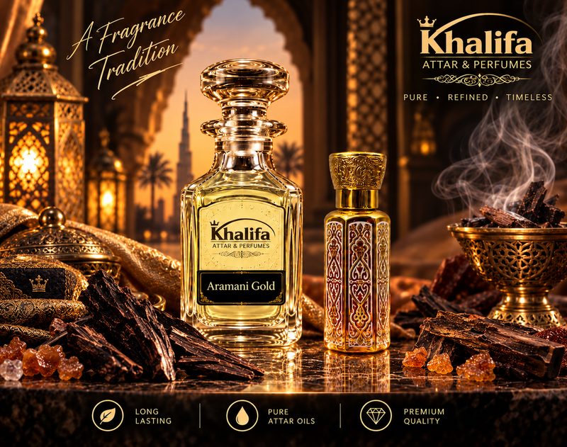 Inspired Version Armani Gold attar by Khalifa Attar & Perfumes