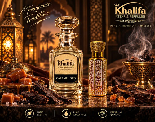 Caramel Oud attar by Khalifa Attar & Perfumes