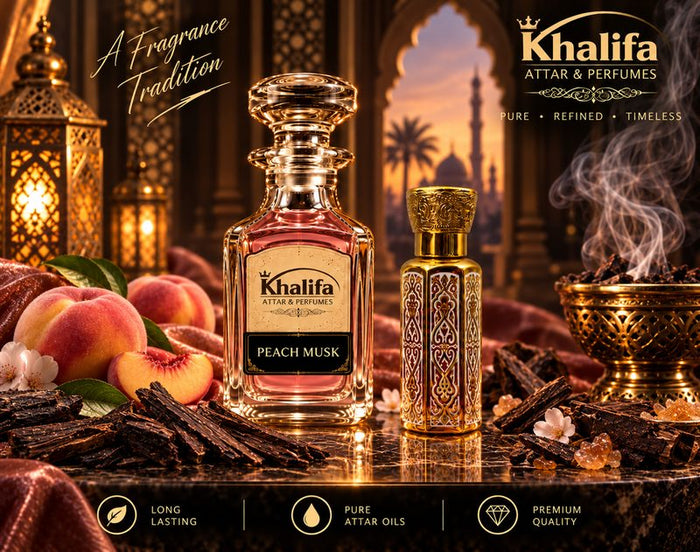 Peach Musk attar by Khalifa Attar & Perfumes